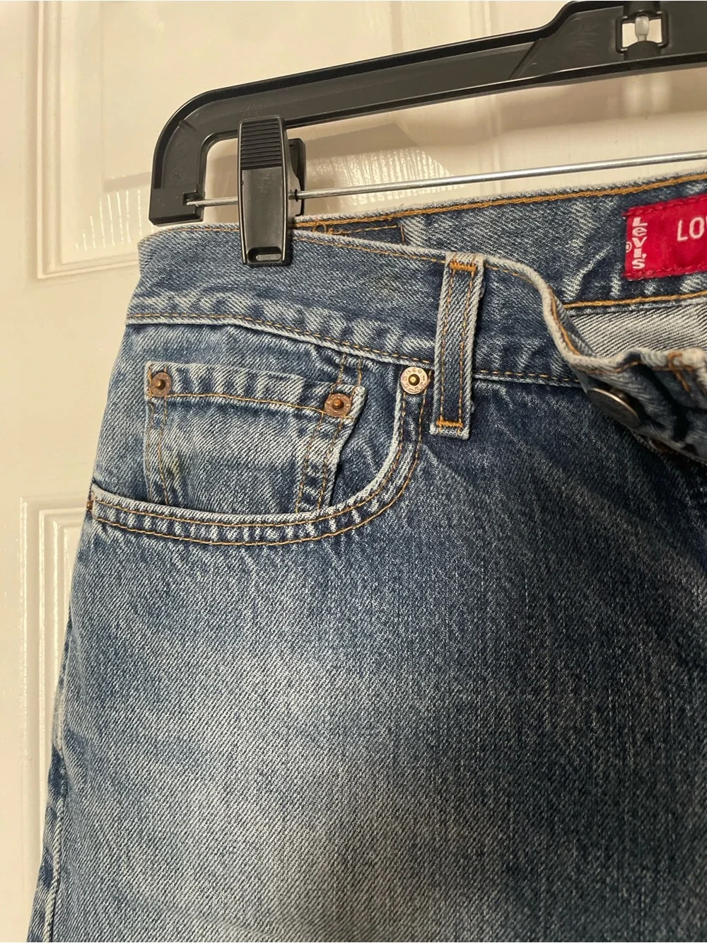 Levi’s Men’s Classic Blue Straight-Leg Jeans